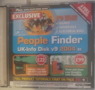 UK Info Disk 2004 SE