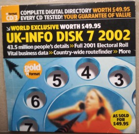 UK Info Disk 2002 Lite CD